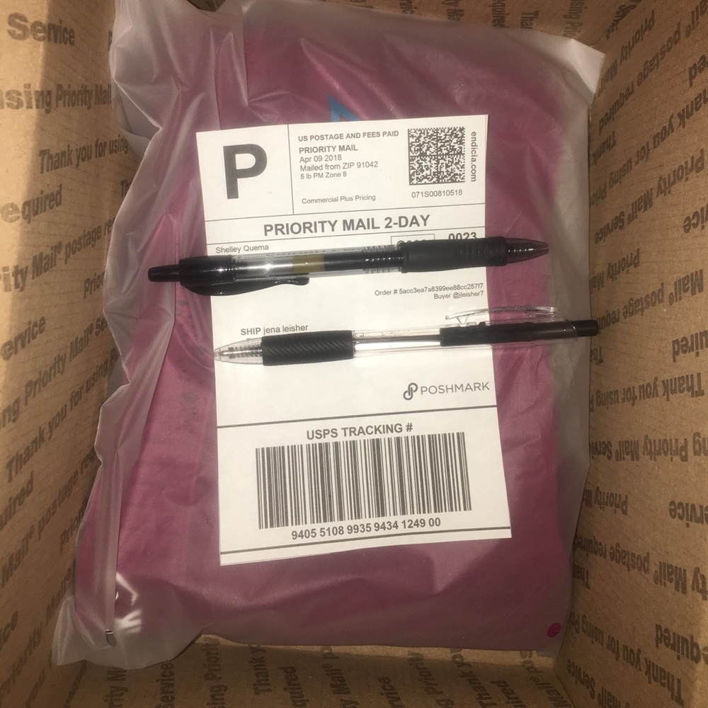 Packages being sent out for Jena